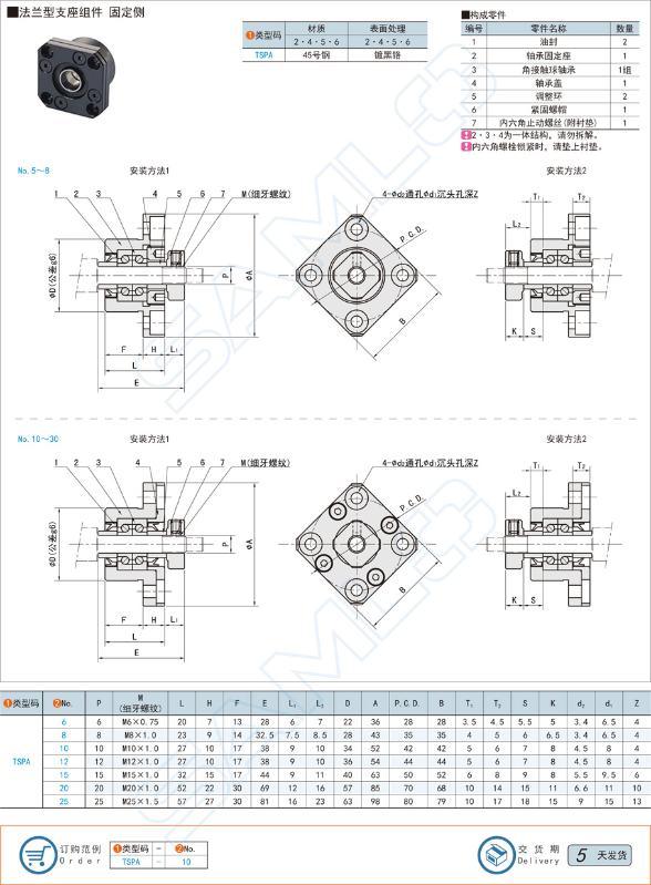 米思米替换上隆公司分享关于滚珠丝杆的介绍